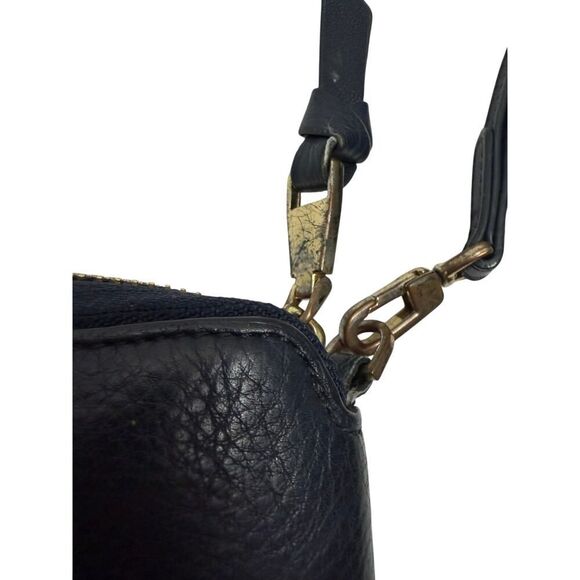 Tory Burch Navy Leather Wristlet Wallet - Picture 4 of 9